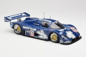 Sauber Mercedes C9 Michelin #61 J-L. Schlesser Winner ADAC Supersprint 1987 Minichamps 1:18 155873581 Métal Moulé — image 4 sur 6