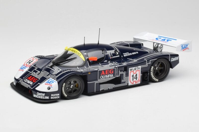 Sauber Mercedes C9 #14 J. Schlesser Winner Supercup 1988 Minichamps 1:18 155883514 Métal Moulé