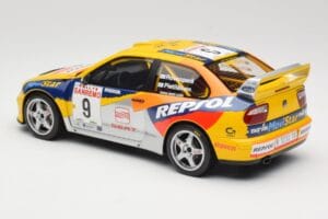 SEAT Cordoba WRC Evo 2 #9 H. Rovanpera / R. Pietilainen Rally San Remo 1999 Otto 1:18 OT483 Résine — image 5 sur 6