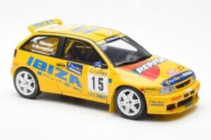 SEAT Ibiza Kit Car Evo 2 #15 H. Rovanpera / R. Pietilanen Rally Monte Carlo 1998 Otto 1:18 OT445 Résine — image 4 sur 6
