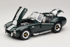 Shelby Cobra 427 S/C Vert Foncé Bandes Blanches Road Signature 1:18 92058-P1 Métal Moulé — image 2 sur 8