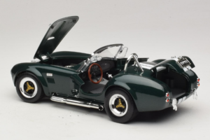 Shelby Cobra 427 S/C Vert Foncé Bandes Blanches Road Signature 1:18 92058-P1 Métal Moulé — image 5 sur 8