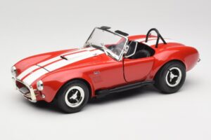 Shelby Cobra 427 S/C Guardsman Red ERTL 1:18 7369 Métal Moulé