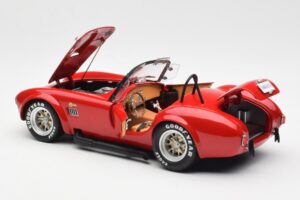 Shelby Cobra 427 S/C Rouge Kyosho 1:18 08047R Métal Moulé — image 5 sur 8