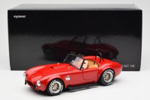 Shelby Cobra 427 S/C Rouge Kyosho 1:18 08047R Métal Moulé — image 8 sur 8