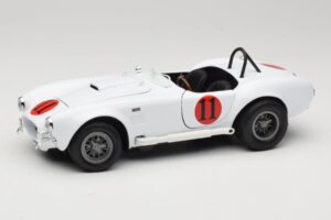 Shelby Cobra 427 S/C Blanc Auto World 1:18 AWSS104 Métal Moulé