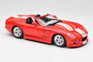 Shelby Series 1 Cabriolet Rouge Bburago 1:18 3353 Métal Moulé — image 6 sur 8