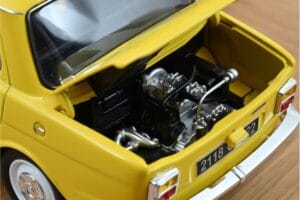 Simca 1000 LS Maya Jaune Norev 1:18 185714 Métal Moulé — image 3 sur 4
