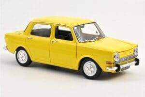 Simca 1000 LS Maya Jaune Norev 1:18 185714 Métal Moulé