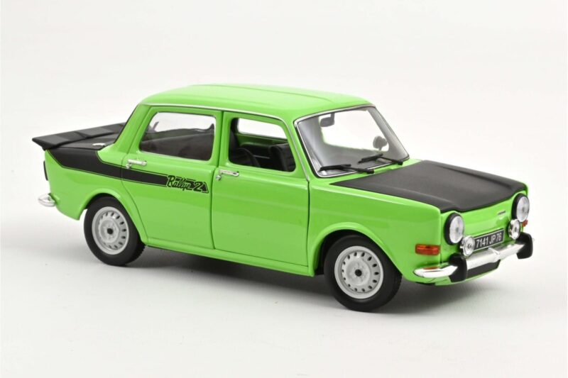 Simca 1000 Rally 2 Racing Vert Norev 1:18 185715 Métal Moulé