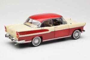 Simca Chambord Rouge & Ivoire Norev 1:18 185721 Métal Moulé — image 3 sur 8