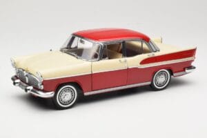 Simca Chambord Rouge & Ivoire Norev 1:18 185721 Métal Moulé