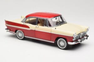 Simca Chambord Rouge & Ivoire Norev 1:18 185721 Métal Moulé — image 6 sur 8
