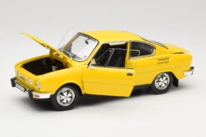 Skoda 110R Coupe Jaune Abrex 1:18 118ABS-707GK Métal Moulé — image 2 sur 8