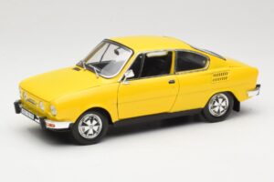 Skoda 110R Coupe Jaune Abrex 1:18 118ABS-707GK Métal Moulé