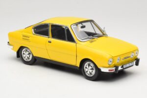 Skoda 110R Coupe Jaune Abrex 1:18 118ABS-707GK Métal Moulé — image 6 sur 8