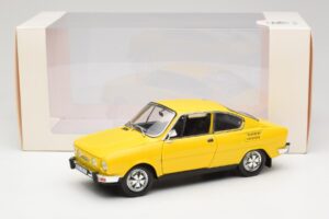 Skoda 110R Coupe Jaune Abrex 1:18 118ABS-707GK Métal Moulé — image 8 sur 8