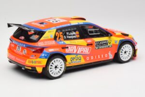 Skoda Fabia Rally2 #25 P. Lopez Rally Monte Carlo 2024 IXO 1:18 18RMC199 Métal Moulé — image 2 sur 6
