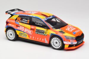 Skoda Fabia Rally2 #25 P. Lopez Rally Monte Carlo 2024 IXO 1:18 18RMC199 Métal Moulé — image 4 sur 6