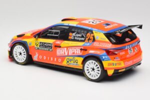 Skoda Fabia Rally2 #25 P. Lopez Rally Monte Carlo 2024 IXO 1:18 18RMC199 Métal Moulé — image 5 sur 6