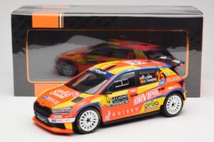 Skoda Fabia Rally2 #25 P. Lopez Rally Monte Carlo 2024 IXO 1:18 18RMC199 Métal Moulé — image 6 sur 6
