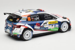Skoda Fabia Rally2 #10 S. Wagner / G. Winter Barum Czech Rally Zlín 2024 IXO 1:18 18RMC221 Métal Moulé — image 2 sur 6