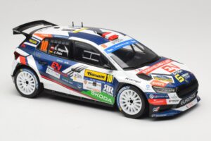 Skoda Fabia Rally2 #10 S. Wagner / G. Winter Barum Czech Rally Zlín 2024 IXO 1:18 18RMC221 Métal Moulé — image 4 sur 6