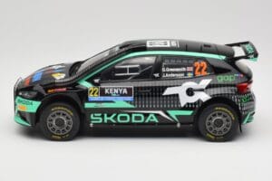 Skoda Fabia Rally2 #22 Toksport G. Greensmith / J. Andersson Safari Rally Kenya 2024 IXO 1:18 18RMC209 Métal Moulé — image 3 sur 6