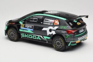 Skoda Fabia Rally2 #22 Toksport G. Greensmith / J. Andersson Safari Rally Kenya 2024 IXO 1:18 18RMC209 Métal Moulé — image 5 sur 6