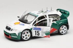 Skoda Fabia WRC #15 T. Gardemeister / P. Lukander WRC 1999 Solido 1:18 90457 Métal Moulé — image 2 sur 8