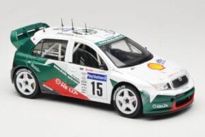 Skoda Fabia WRC #15 T. Gardemeister / P. Lukander WRC 1999 Solido 1:18 90457 Métal Moulé — image 6 sur 8