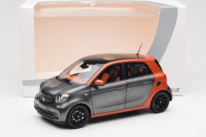 Smart Forfour W453 Lava Orange Graphite Gris Norev 1:18 B66960298 Métal Moulé — image 8 sur 8