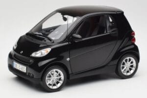 Smart Fortwo Coupé W451 Deep Noir Minichamps 1:18 Q0022563V001C02Q00 Métal Moulé