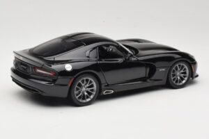 SRT Viper GTS Noir Maisto 1:18 31128 Métal Moulé — image 3 sur 8
