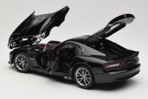 SRT Viper GTS Noir Maisto 1:18 31128 Métal Moulé — image 5 sur 8