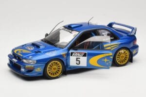 Subaru Impreza WRC #5 R. Burns / R. Reid Rally de France 1999 AUTOart 1:18 89993 Métal Moulé — image 2 sur 8