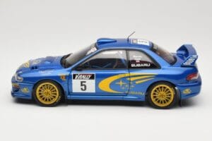 Subaru Impreza WRC #5 R. Burns / R. Reid Rally de France 1999 AUTOart 1:18 89993 Métal Moulé — image 4 sur 8
