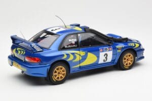 Subaru Impreza WRC #3 C. McRae / N. Grist Safari Rally Winner 1997 AUTOart 1:18 89792 Métal Moulé — image 3 sur 8