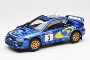 Subaru Impreza WRC #3 C. McRae / N. Grist Safari Rally Winner 1997 AUTOart 1:18 89792 Métal Moulé