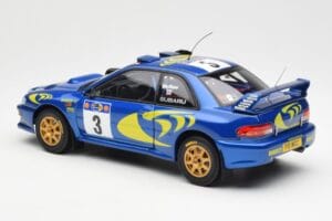 Subaru Impreza WRC #3 C. McRae / N. Grist Safari Rally Winner 1997 AUTOart 1:18 89792 Métal Moulé — image 7 sur 8