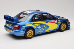Subaru Impreza WRC S9 #7 P. Solberg / P. Mills Rally Great Britain 2003 Otto 1:12 G092 Résine — image 2 sur 6