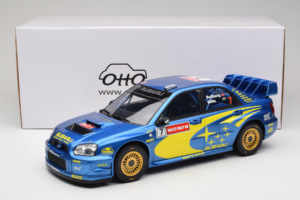 Subaru Impreza WRC S9 #7 P. Solberg / P. Mills Rally Great Britain 2003 Otto 1:12 G092 Résine — image 6 sur 6