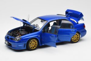 Subaru Impreza WRX STI GD Bleu AUTOart 1:18 78681 Métal Moulé — image 2 sur 8