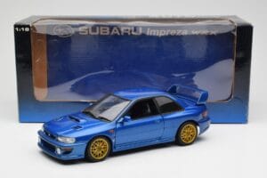 Subaru Impreza WRX Type R Bleu AUTOart 1:18 78612 Métal Moulé — image 8 sur 8