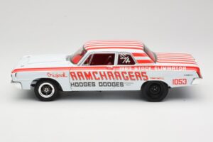 Dodge 330 Super Stock Ramchargers NHRA 1964 Highway 61 1:18 50044 Métal Moulé — image 4 sur 8
