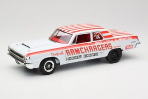 Dodge 330 Super Stock Ramchargers NHRA 1964 Highway 61 1:18 50044 Métal Moulé
