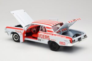 Dodge 330 Super Stock Ramchargers NHRA 1964 Highway 61 1:18 50044 Métal Moulé — image 5 sur 8