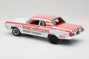 Dodge 330 Super Stock Ramchargers NHRA 1964 Highway 61 1:18 50044 Métal Moulé — image 7 sur 8