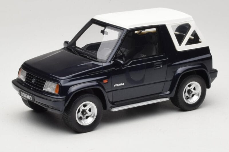 Suzuki Vitara Cabrio JLX Deep Blue Pearl Metallic Otto 1:18 OT492 Résine