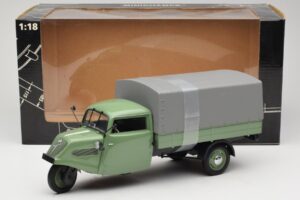 Tempo Dreirad Canvas Vert Minichamps 1:18 180099020 Métal Moulé — image 8 sur 8